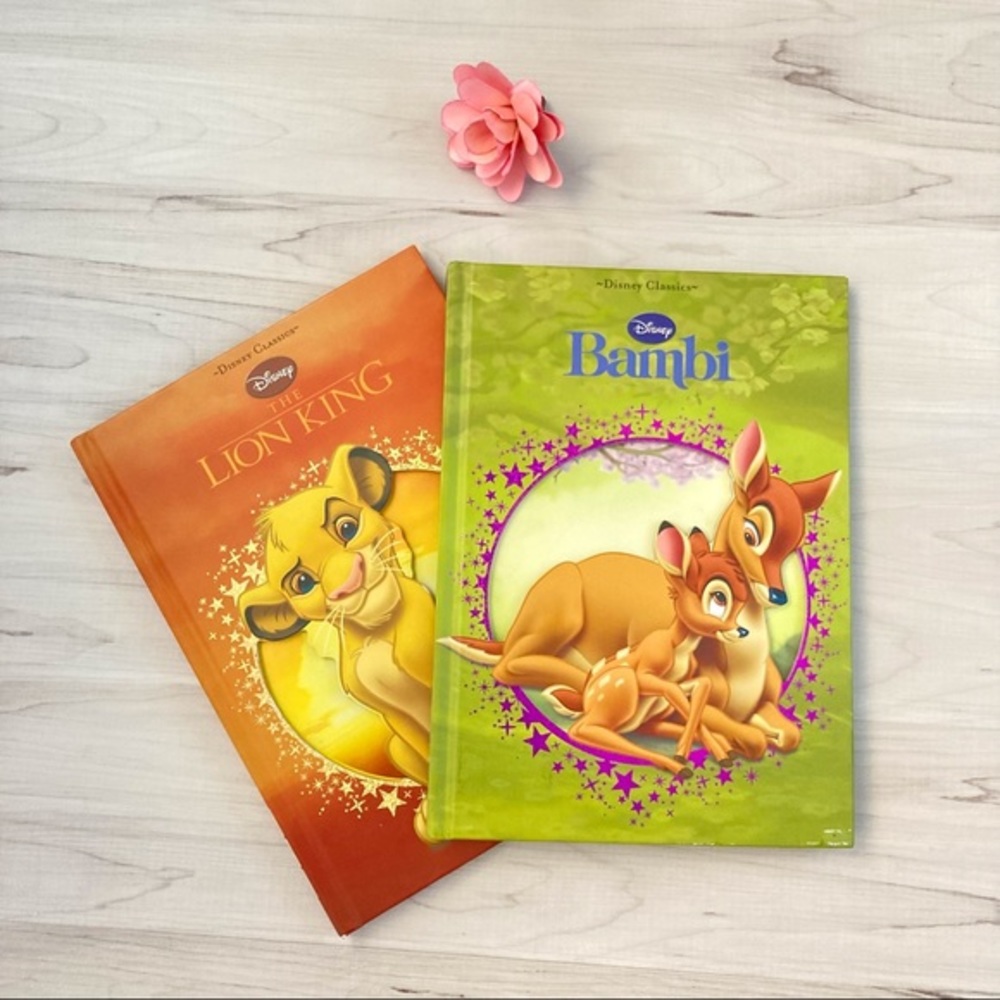 Bundle of 2 Classic Disney Books for Kids